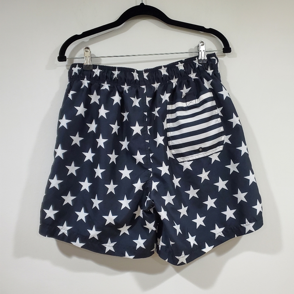 George Stars and Stripes Swim Trunk Men's Size M